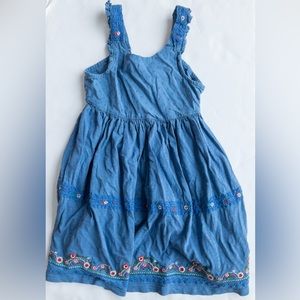 NEXT Direct size 6-7 Blue Floral Dress